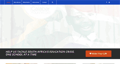 Desktop Screenshot of calabarfoundation.org